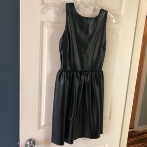 Bar lll Faux Leather Dress